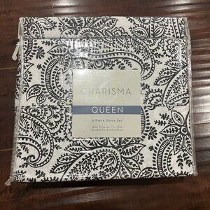 * NEW * Charisma 6-piece Sheet Set - Queen - Hayden Paisley